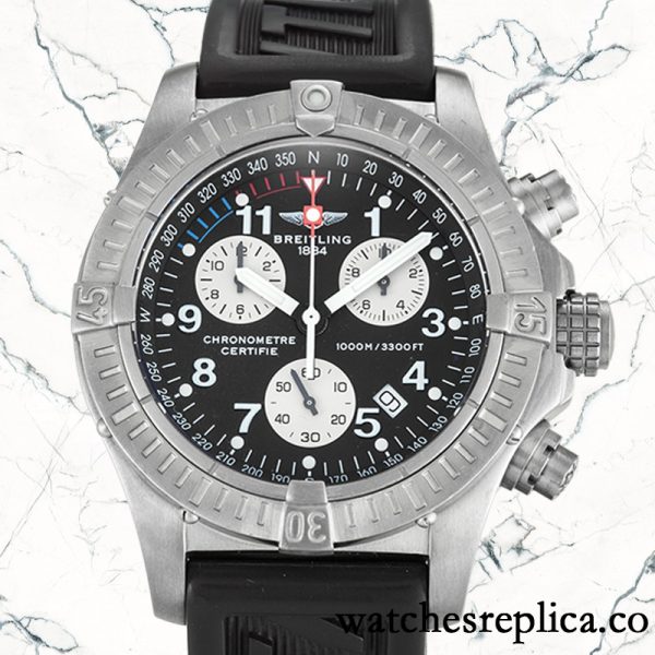 Breitling Avenger Men's 46mm E73360 Black Dial Quartz