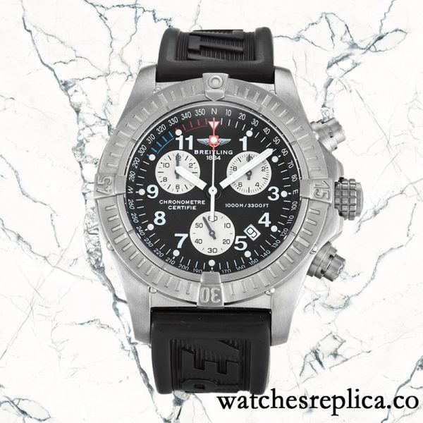 Breitling Avenger Men's 46mm E73360 Black Dial Quartz - Image 2