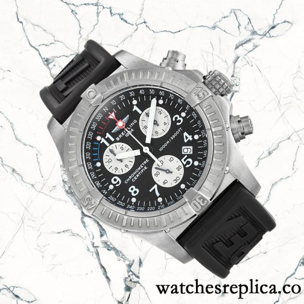 Breitling Avenger Men's 46mm E73360 Black Dial Quartz - Image 3