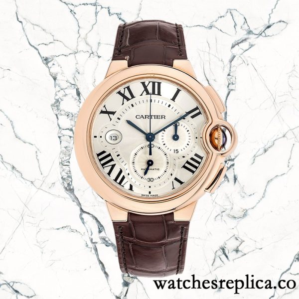 Cartier Ballon Bleu W6920009 Around 13mm Men's Silver Dial - Image 2