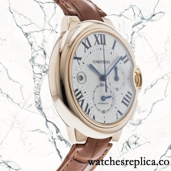 Cartier Ballon Bleu W6920009 Around 13mm Men's Silver Dial - Image 3