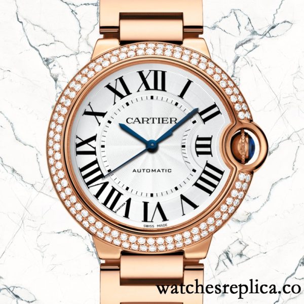 Cartier Ballon Bleu Around 12mm Ladies WJBB0067 Silver Dial Automatic