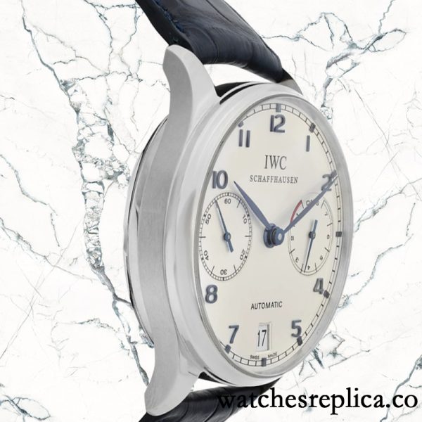 IWC Portuguese Automatic Around 11mm Men's IW500107 White Dial Automatic - Image 4