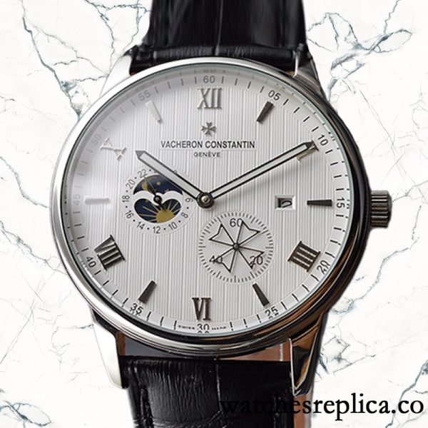 Vacheron Constantin Patrimony Men PatrimonyWRL-009 Around 10mm White Dial